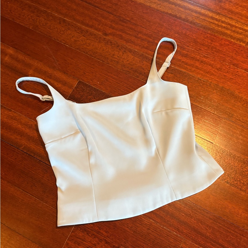 French Connection Light Blue Camisole Top